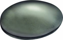 Plaque d’exercice ovale, bombée, 33 × 45.7 mm