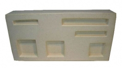 Brique à platine carré et rectangle