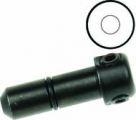 Porte-outil percé à 2.38 mm QC, simple  