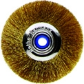 Brosses centre métal en fil laiton 1R