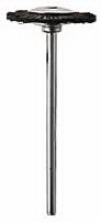 Brossette m, chèvre gris 12 mm