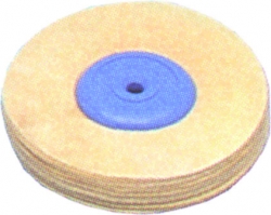 Brosses peau chamois centre plastique
