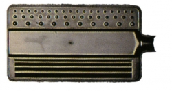 Plateaux à trier les pierres - noir 10 cm
